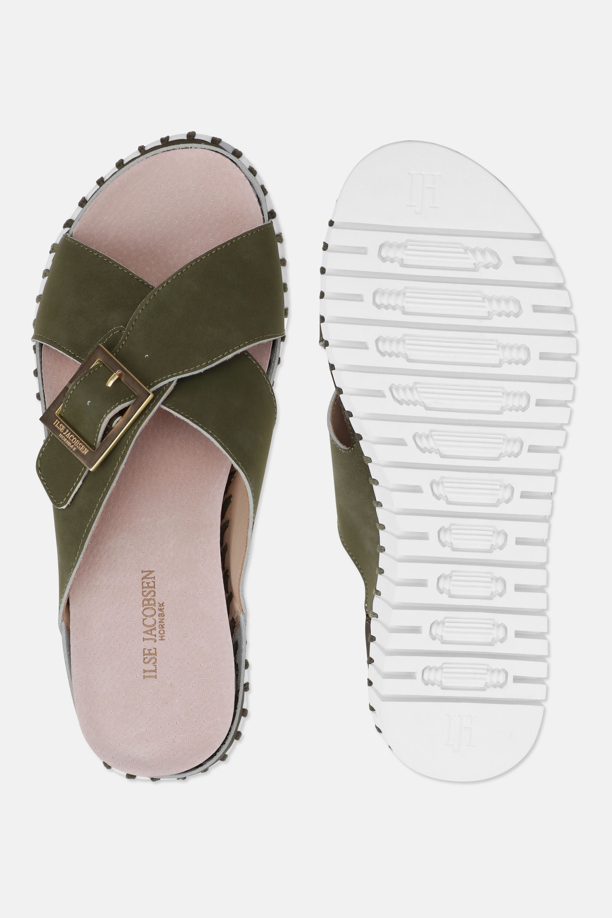 Sandalen Crossover - Army White